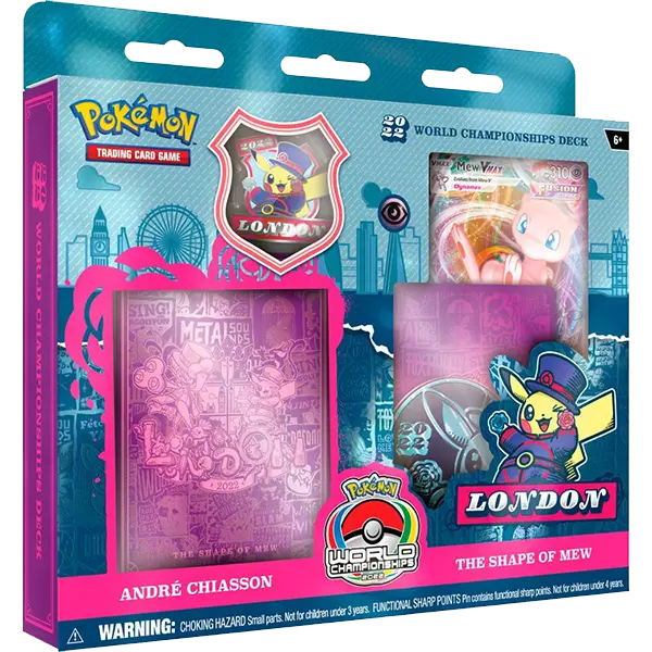 2022 Pokemon World Championships Decks (Set of 4) - Iconic Evolution