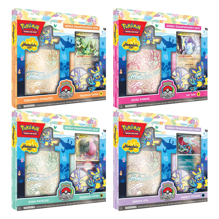2024 World Championship Decks [Set of 4] - Iconic Evolution