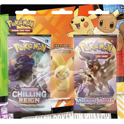 Back to School Eraser Blister (Pikachu) - Iconic Evolution