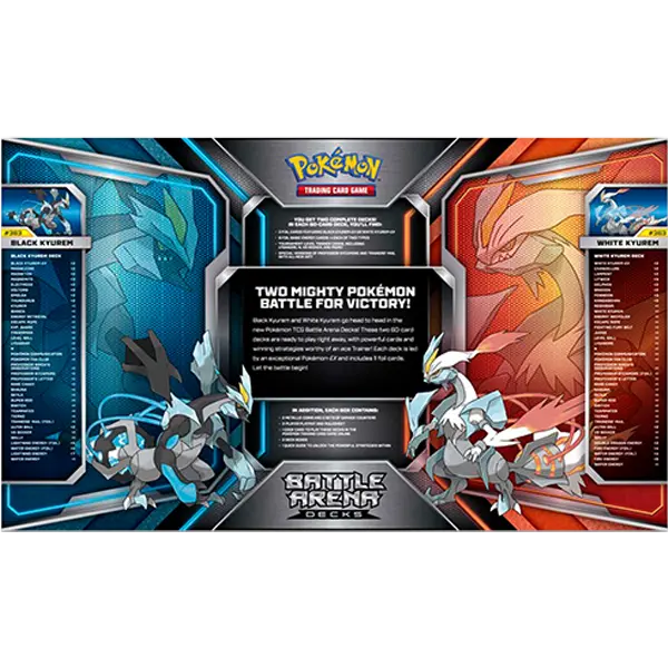 Battle Arena Decks (Black Kyurem vs. White Kyurem) - Iconic Evolution