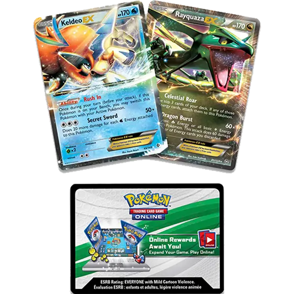 Battle Arena Decks Rayquaza vs. Keldeo - Iconic Evolution