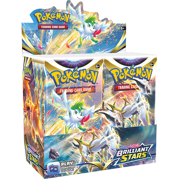 Sword & Shield: Brilliant Stars - Booster Box Display - Iconic Evolution