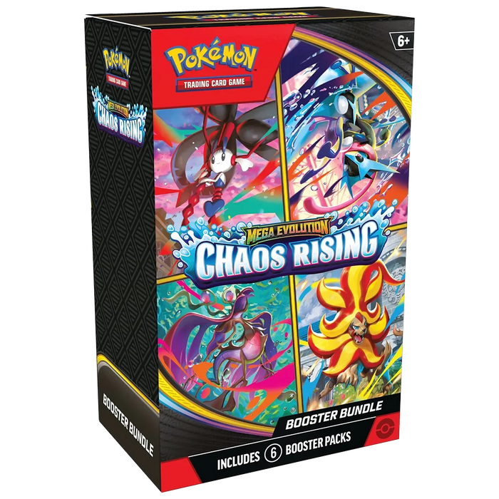 Mega Evolution: Chaos Rising - Booster Bundle - Iconic Evolution