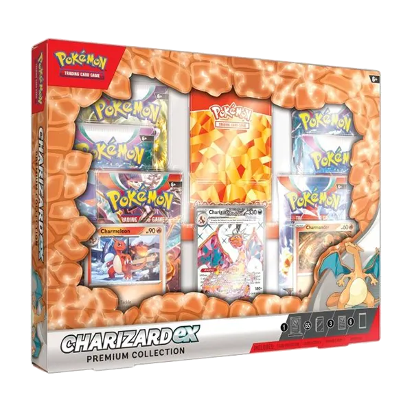 Charizard ex Premium Collection Box - Iconic Evolution