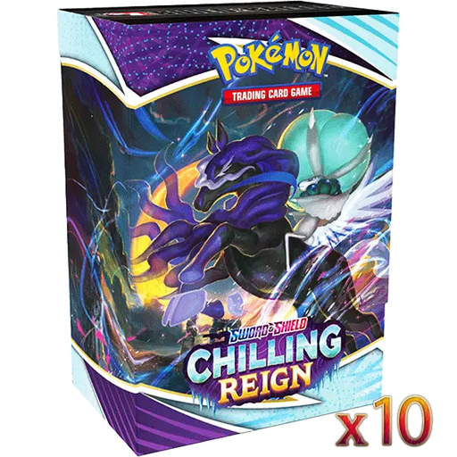 Sword & Shield: Chilling Reign - Build & Battle Box (10 Boxes) - Iconic Evolution