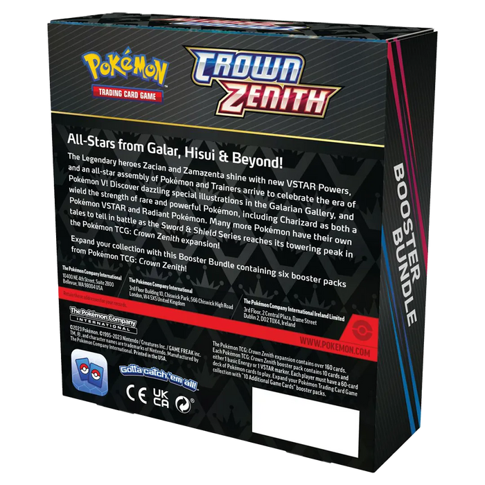 Sword & Shield: Crown Zenith - Booster Bundle - Iconic Evolution