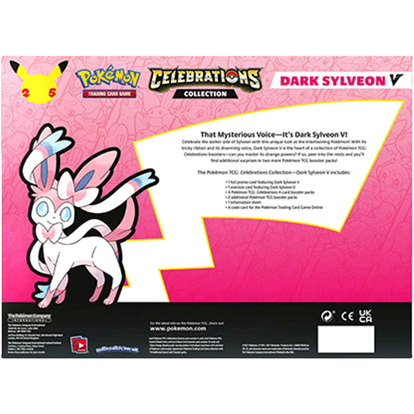Celebrations Collection (Dark Sylveon V) - Iconic Evolution