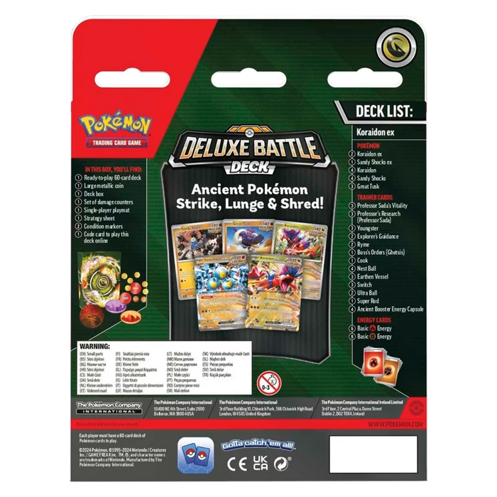 Deluxe Battle Deck [Koraidon ex] - Iconic Evolution