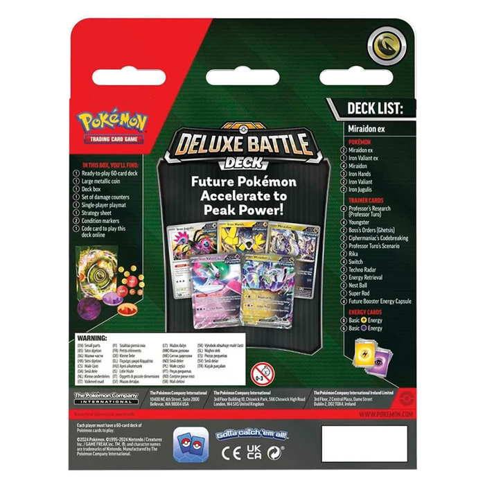 Deluxe Battle Deck [Miraidon ex] - Iconic Evolution