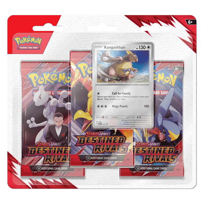 Destined Rivals 3 Pack Blister [Kangaskhan] - Iconic Evolution