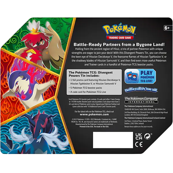 Divergent Powers Tins (Set of 3) - Iconic Evolution