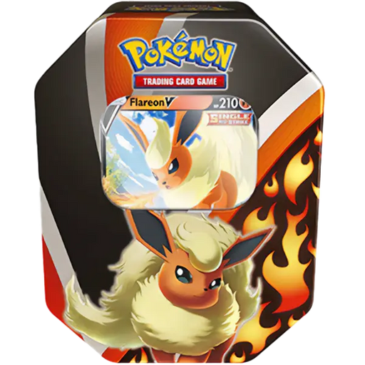 Eevee Evolutions Tin (Flareon V) - Iconic Evolution