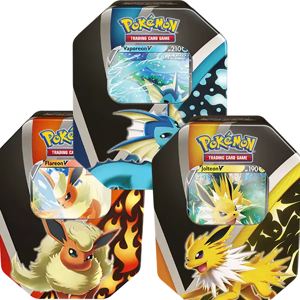 Eevee Evolutions Tin (Set of 3) - Iconic Evolution