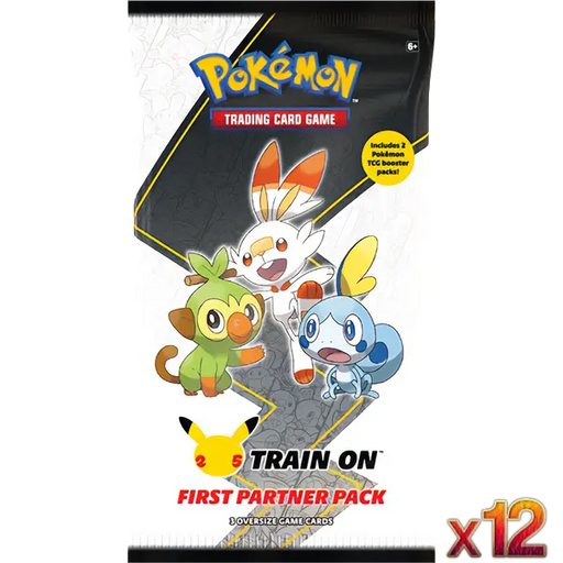First Partner Pack: Galar Display (12 Packs) - Iconic Evolution