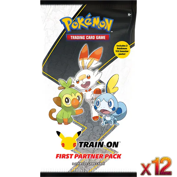 First Partner Pack: Galar Display (12 Packs) - Iconic Evolution