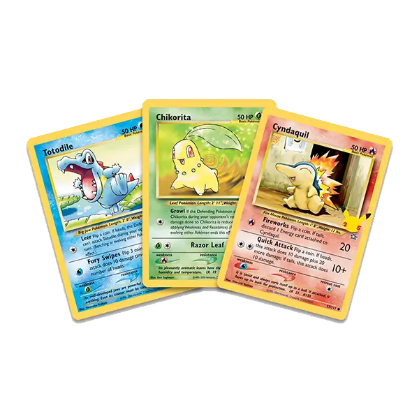 First Partner Pack: Johto Display (12 Packs) - Iconic Evolution