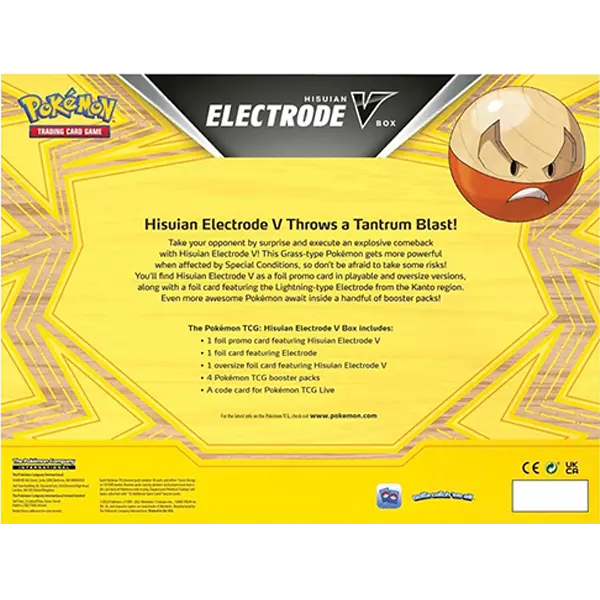 Hisuian Electrode V Box - Iconic Evolution