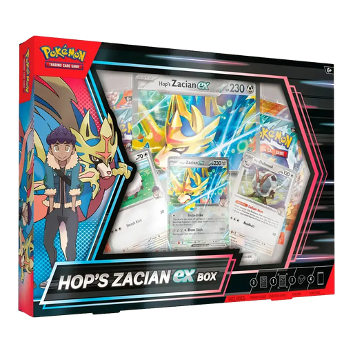 Pokemon: Hop's Zacian ex Box - Iconic Evolution