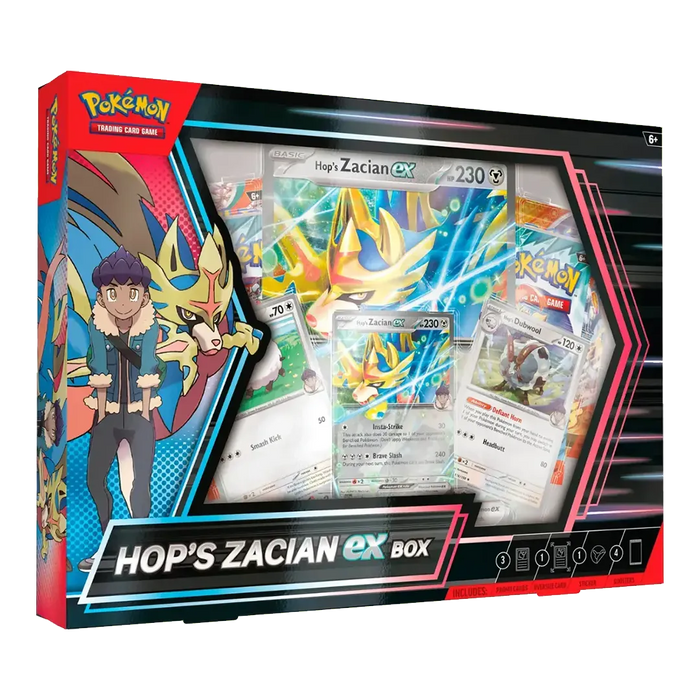 Pokemon: Hop's Zacian ex Box - Iconic Evolution