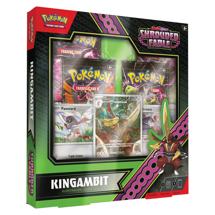 Scarlet & Violet: Shrouded Fable - Illustration Collection [Kingambit] - Iconic Evolution