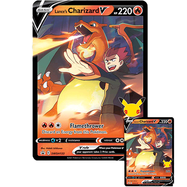 Celebrations Collection (Lance's Charizard V) - Iconic Evolution