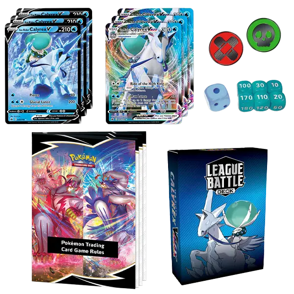 League Battle Deck (Ice Rider Calyrex VMAX) - Iconic Evolution