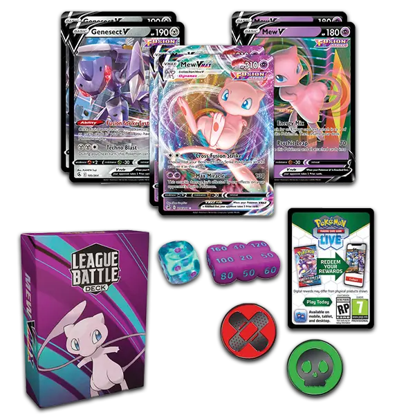 League Battle Deck (Mew VMAX) - Iconic Evolution