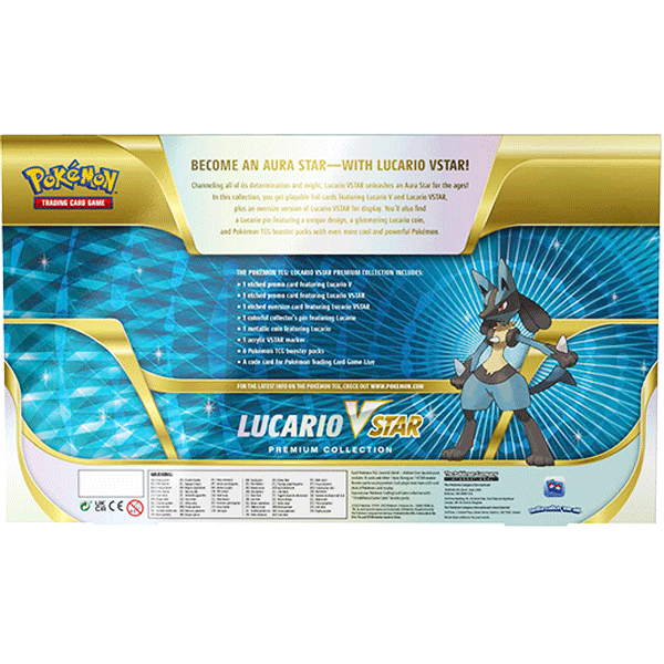Lucario VSTAR Premium Collection - Iconic Evolution