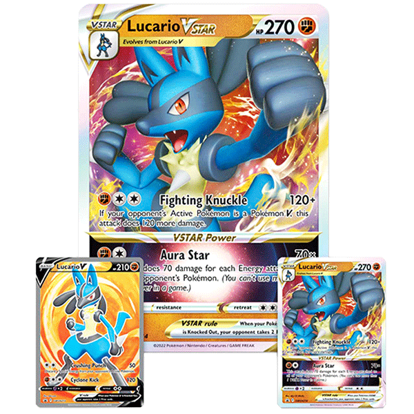 Lucario VSTAR Premium Collection - Iconic Evolution