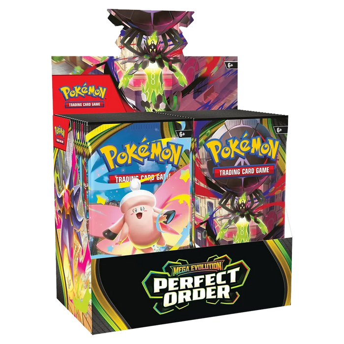 Mega Evolution: Perfect Order - Booster Box - Iconic Evolution