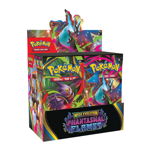 Mega Evolution: Phantasmal Flames Booster Box - Iconic Evolution