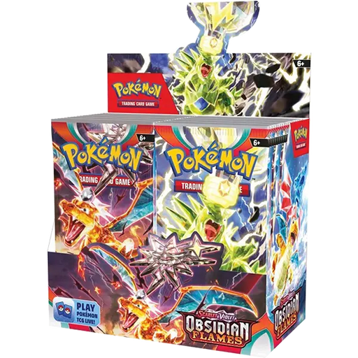 Scarlet and Violet: Obsidian Flames - Booster Box Display - Iconic Evolution