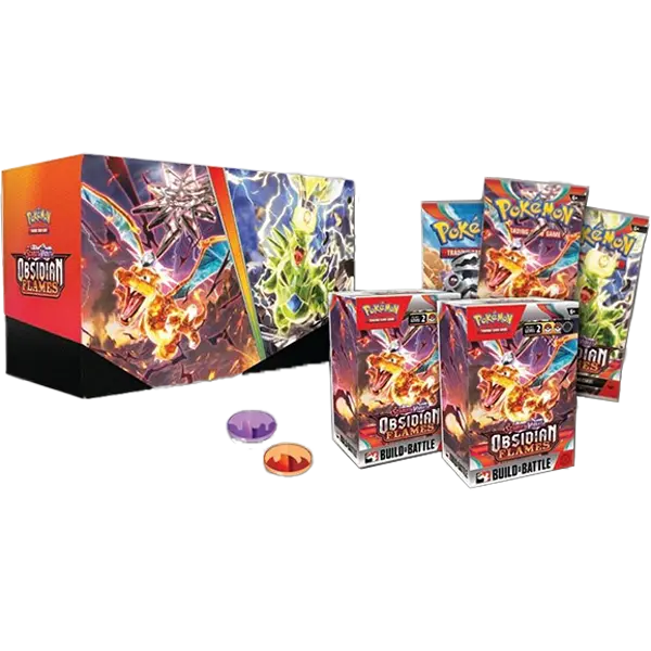Scarlet and Violet: Obsidian Flames - Build & Battle Stadium - Iconic Evolution