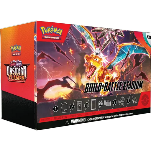 Scarlet and Violet: Obsidian Flames - Build & Battle Stadium - Iconic Evolution
