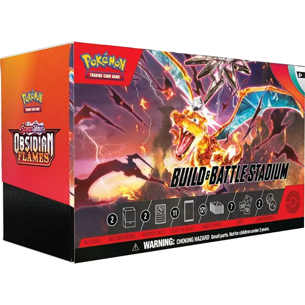 Scarlet and Violet: Obsidian Flames - Build & Battle Stadium - Iconic Evolution