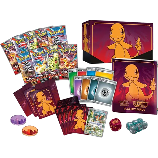 Scarlet and Violet: Obsidian Flames - Elite Trainer Box - Iconic Evolution
