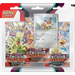Scarlet and Violet: Obsidian Flames - 3 Pack Blister (Eevee) - Iconic Evolution