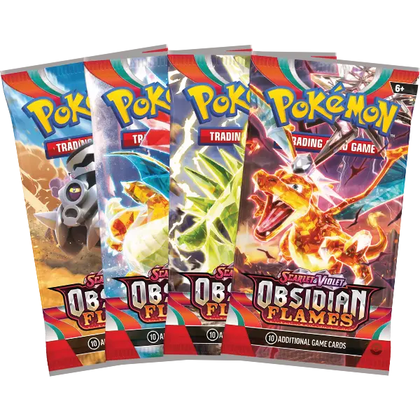Scarlet and Violet: Obsidian Flames - 3 Pack Blister (Eevee) - Iconic Evolution