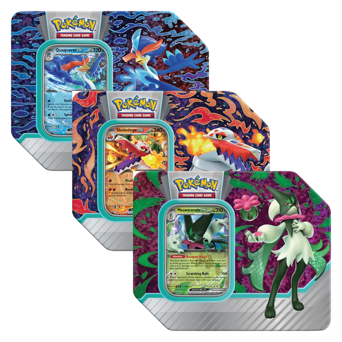Paldea Partners - Tins [Set of 3] - Iconic Evolution