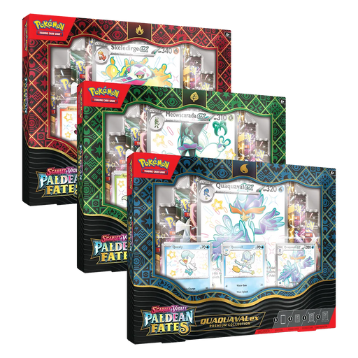 Scarlet & Violet: Paldean Fates - Premium Collection [Set of 3] - Iconic Evolution