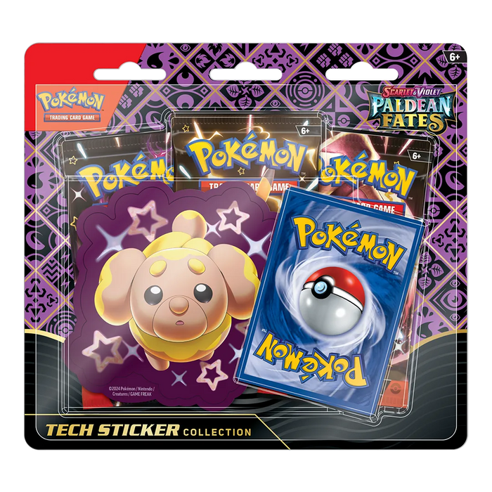 Scarlet & Violet: Paldean Fates - Tech Sticker Collection - Iconic Evolution