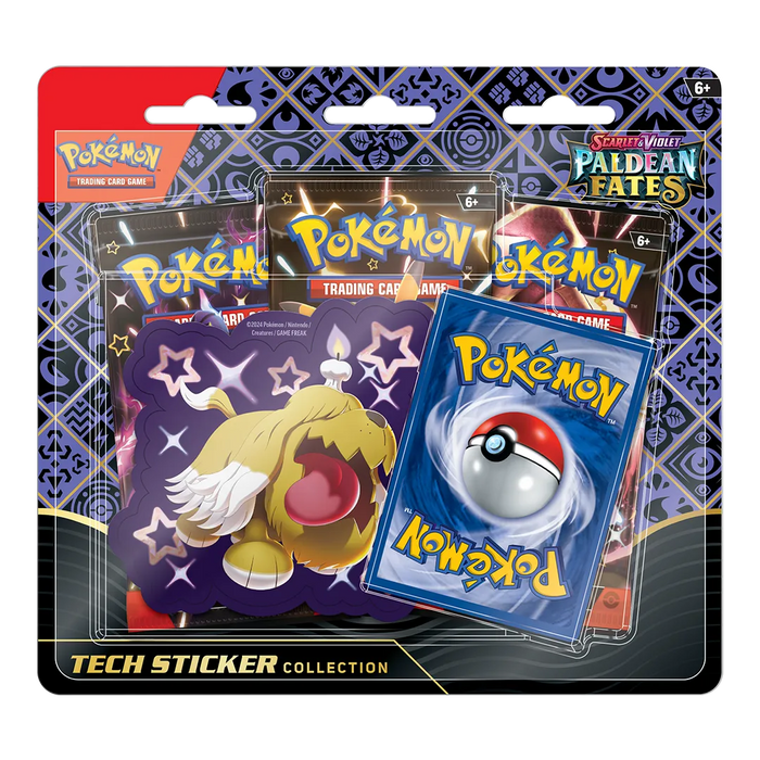 Scarlet & Violet: Paldean Fates - Tech Sticker Collection - Iconic Evolution