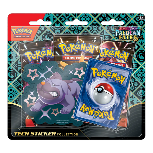 Scarlet & Violet: Paldean Fates - Tech Sticker Collection - Iconic Evolution