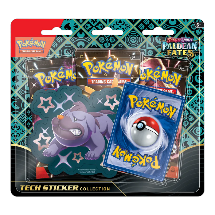 Scarlet & Violet: Paldean Fates - Tech Sticker Collection - Iconic Evolution
