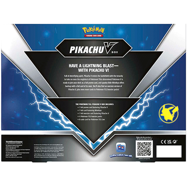 Pikachu V Box - Iconic Evolution