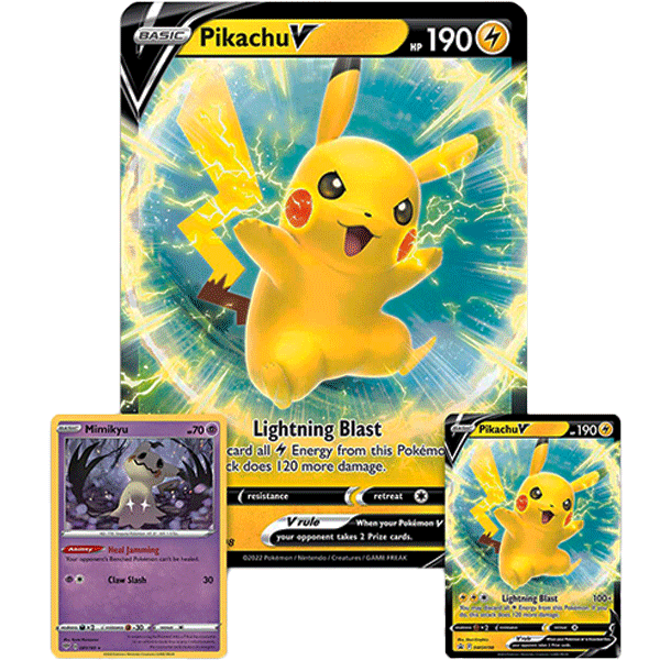 Pikachu V Box - Iconic Evolution