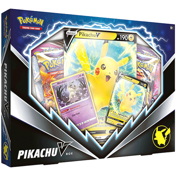 Pikachu V Box - Iconic Evolution
