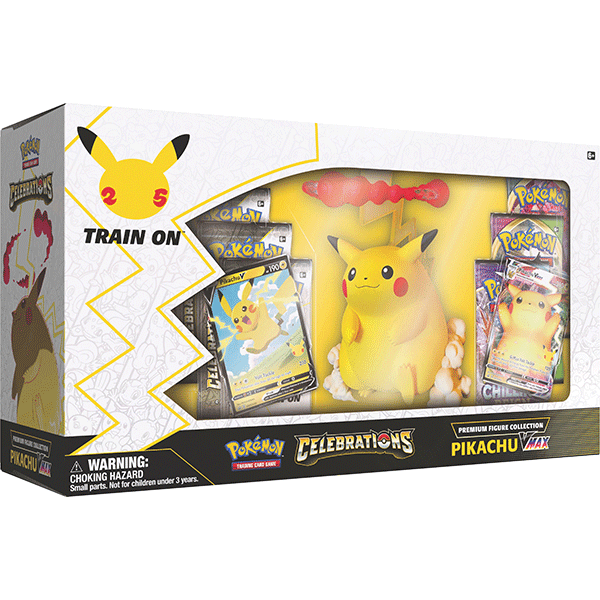 Celebrations - Premium Figure Collection (Pikachu VMAX) - Iconic Evolution