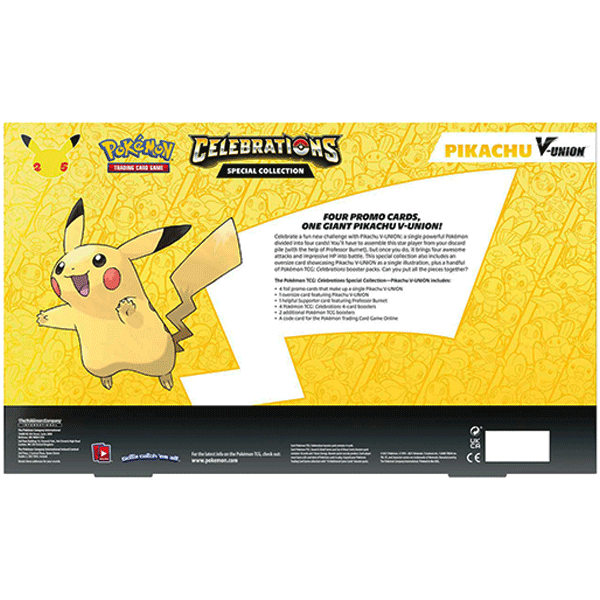 Pokemon: Celebrations - Special Collection (Pikachu V-UNION) - Iconic Evolution