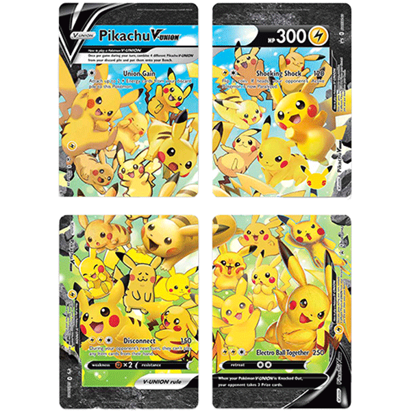 Pokemon: Celebrations - Special Collection (Pikachu V-UNION) - Iconic Evolution